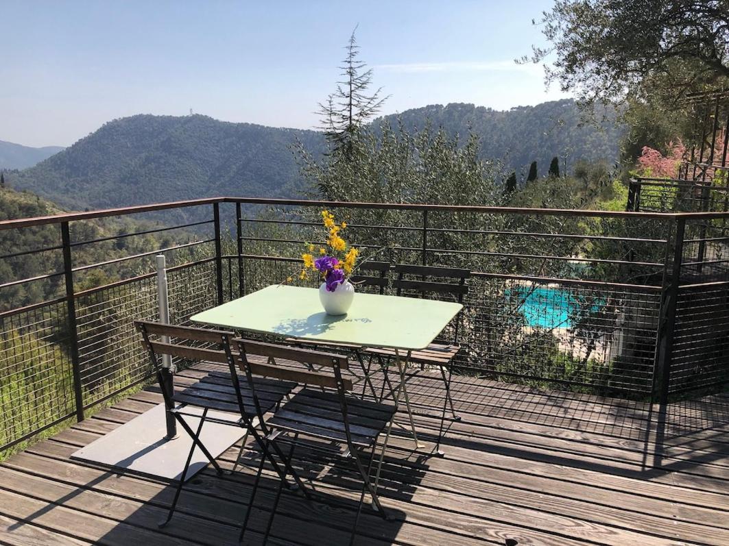 Les Figaires Vila L'Escarene Exterior foto