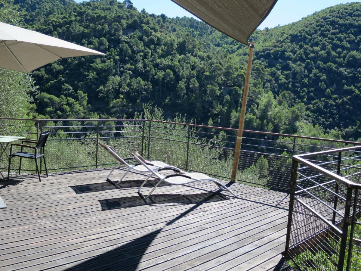 Les Figaires Vila L'Escarene Exterior foto